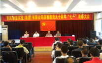 evo视讯集团庆祝建党九十周年“七一”表彰大会