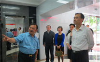 重庆市市委常委、统战部部长刘光磊来evo视讯集团视察调研