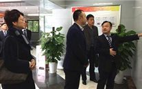 大渡口区统战部部长王涛来evo视讯集团调研