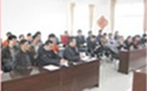 汶上公司组织全体干部职工观看学习《感动中国2010、2011颁奖晚会》